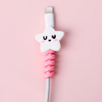 Cartoon Spiral USB Cable Protector and Organizer Bobbin