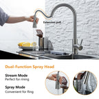 Touch Kitchen Faucet Pull Out