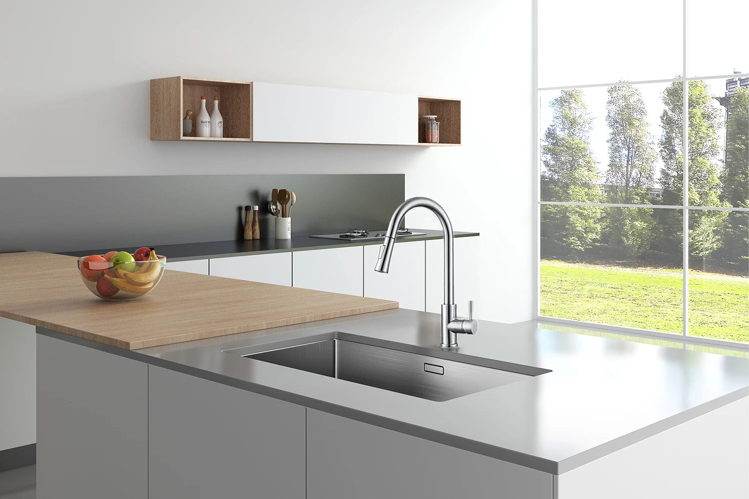 Touch Kitchen Faucet Pull Out
