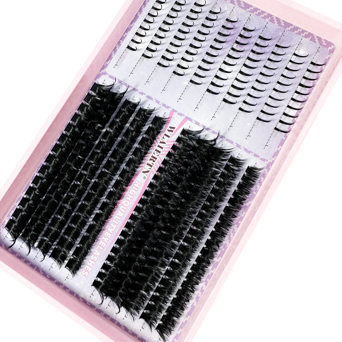 DIY Lash Extension Kit | Professional 3D Volume & Spiked Clusters