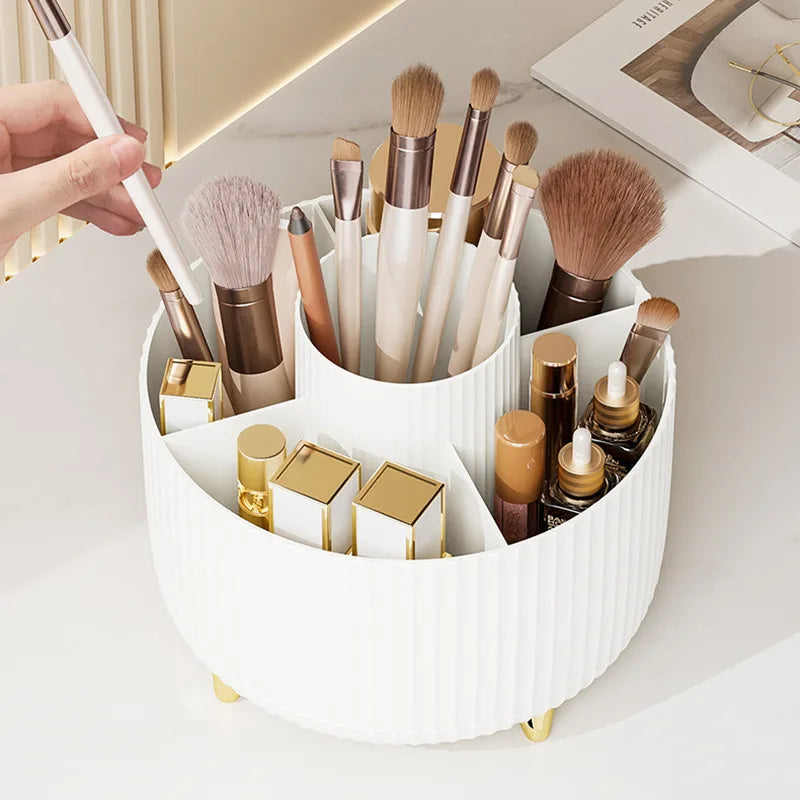 360 Rotating Makeup Desktop Cosmetic Storage Box