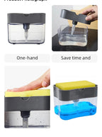Kitchen Detergent Press Portable Soap Dispenser
