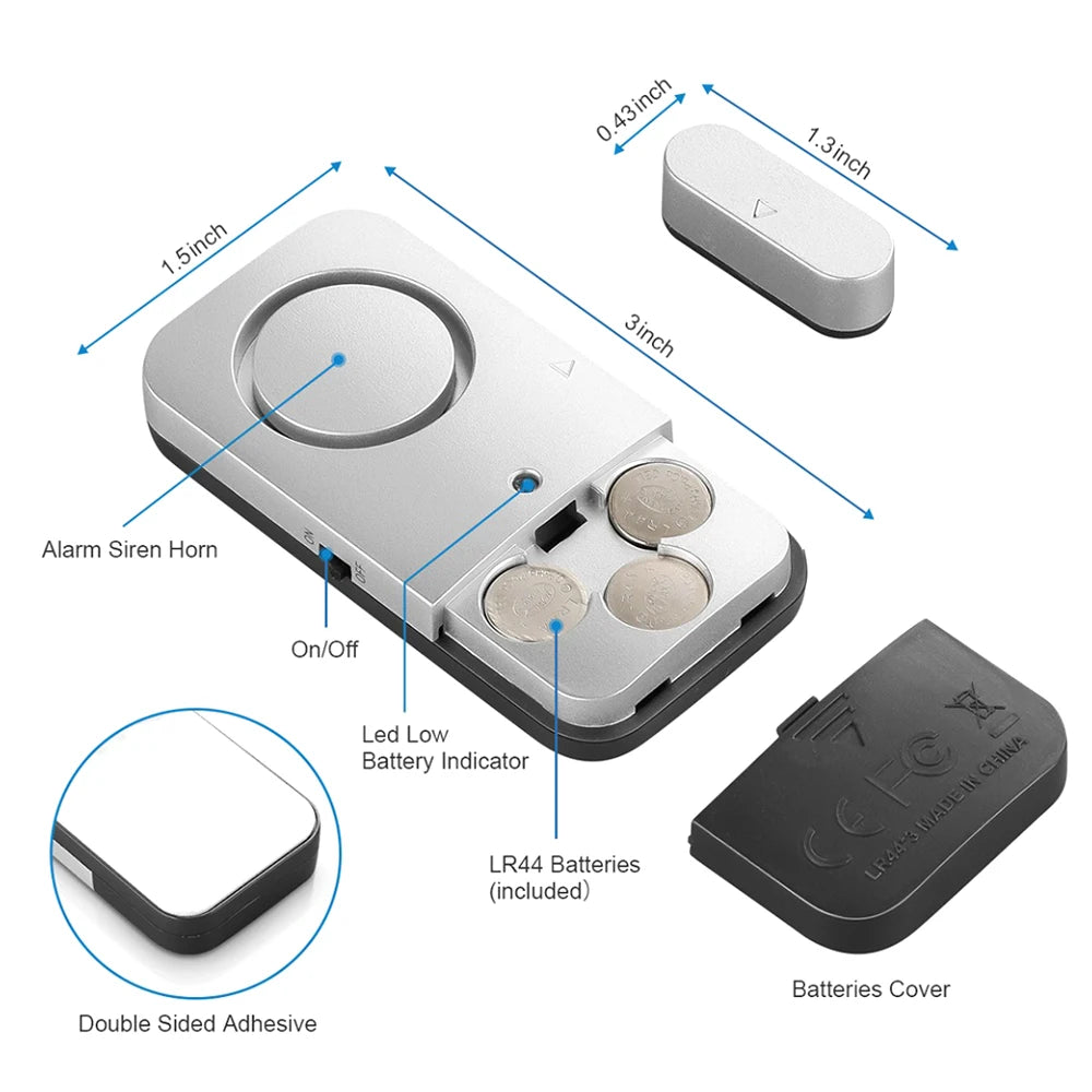 Smart Door Sensor Home Security Alarm