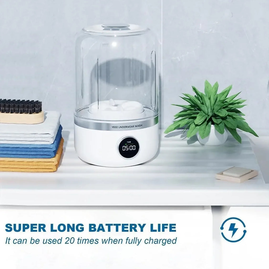 Wireless washing portable machine
