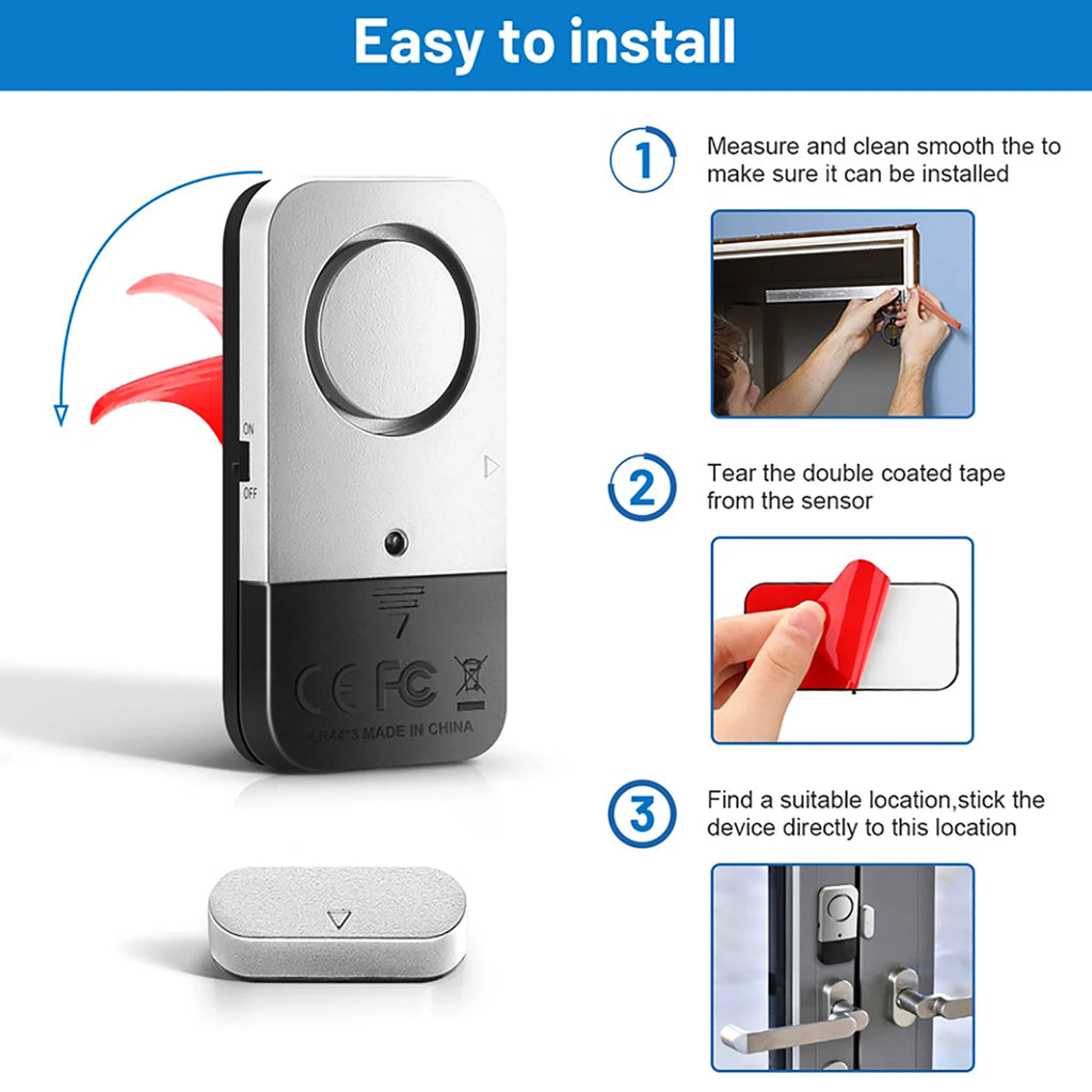 Smart Door Sensor Home Security Alarm