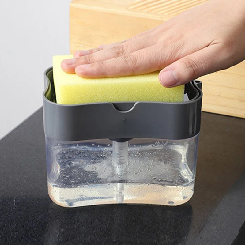 Kitchen Detergent Press Portable Soap Dispenser