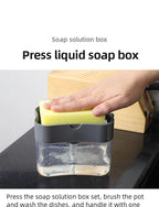 Kitchen Detergent Press Portable Soap Dispenser