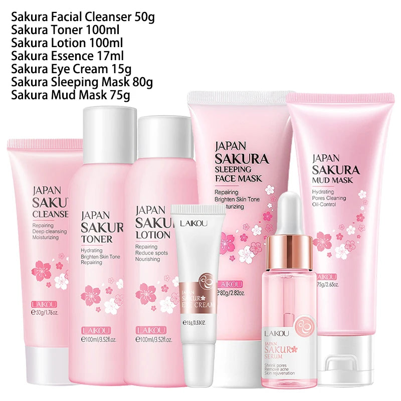 Sakura Glow Complete Skincare Set