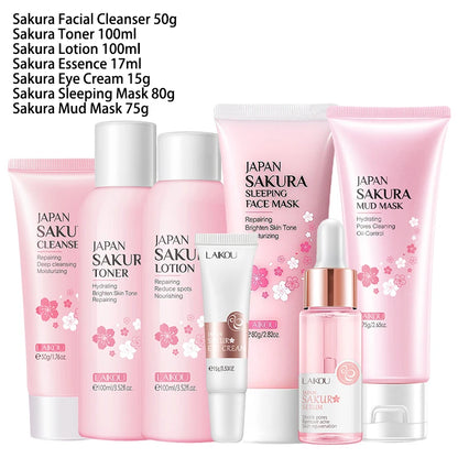Sakura Glow Complete Skincare Set
