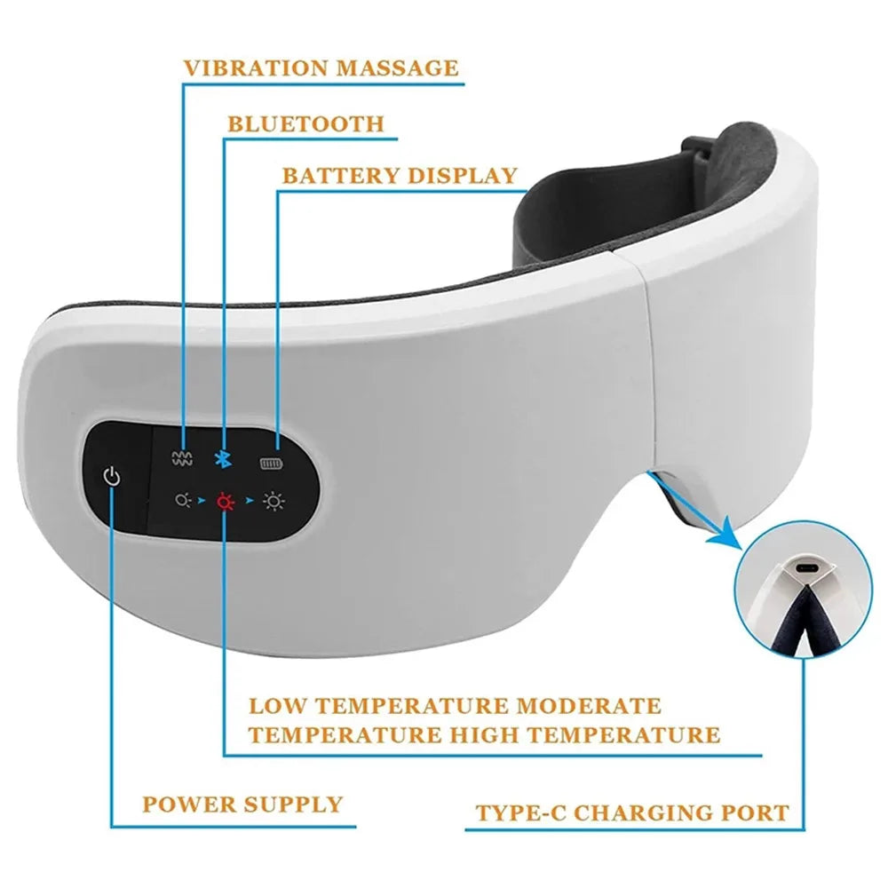 Smart Rechargeable Electric Eye Massager