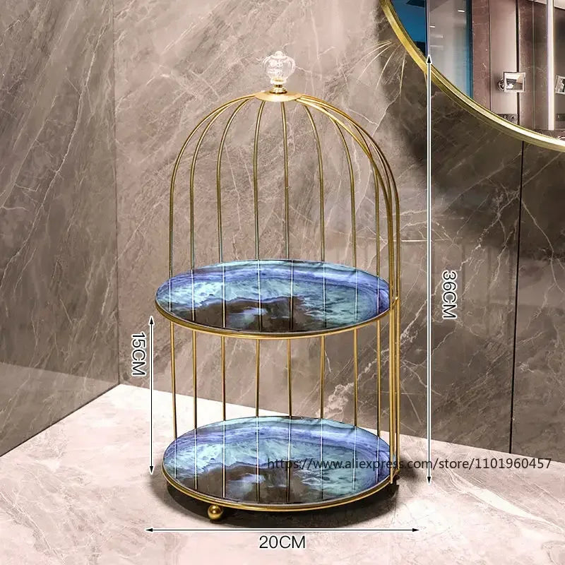 Metal Makeup Organizer