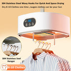 Portable Clothes Dryer Folded Electric Clothing Dryer