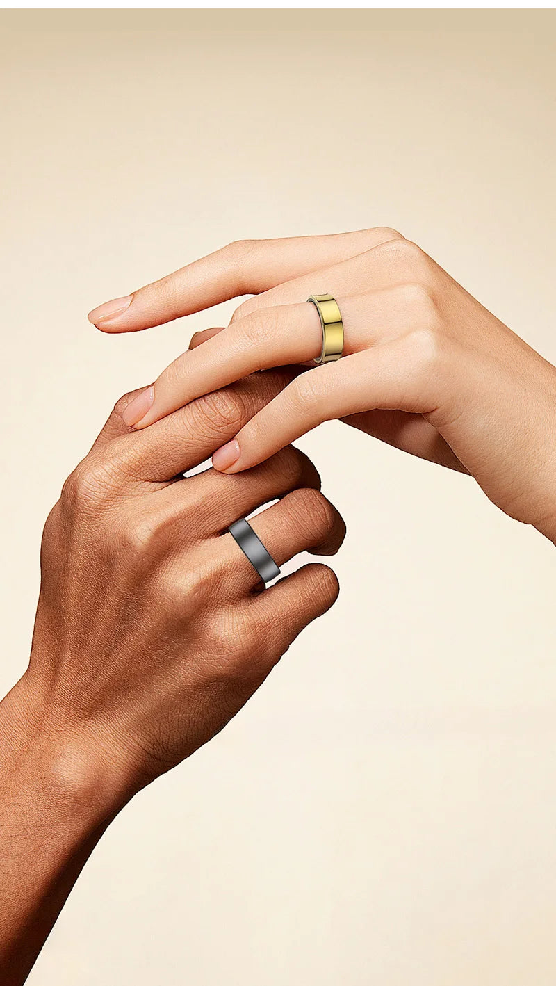 Smart Ring with Charging Dock