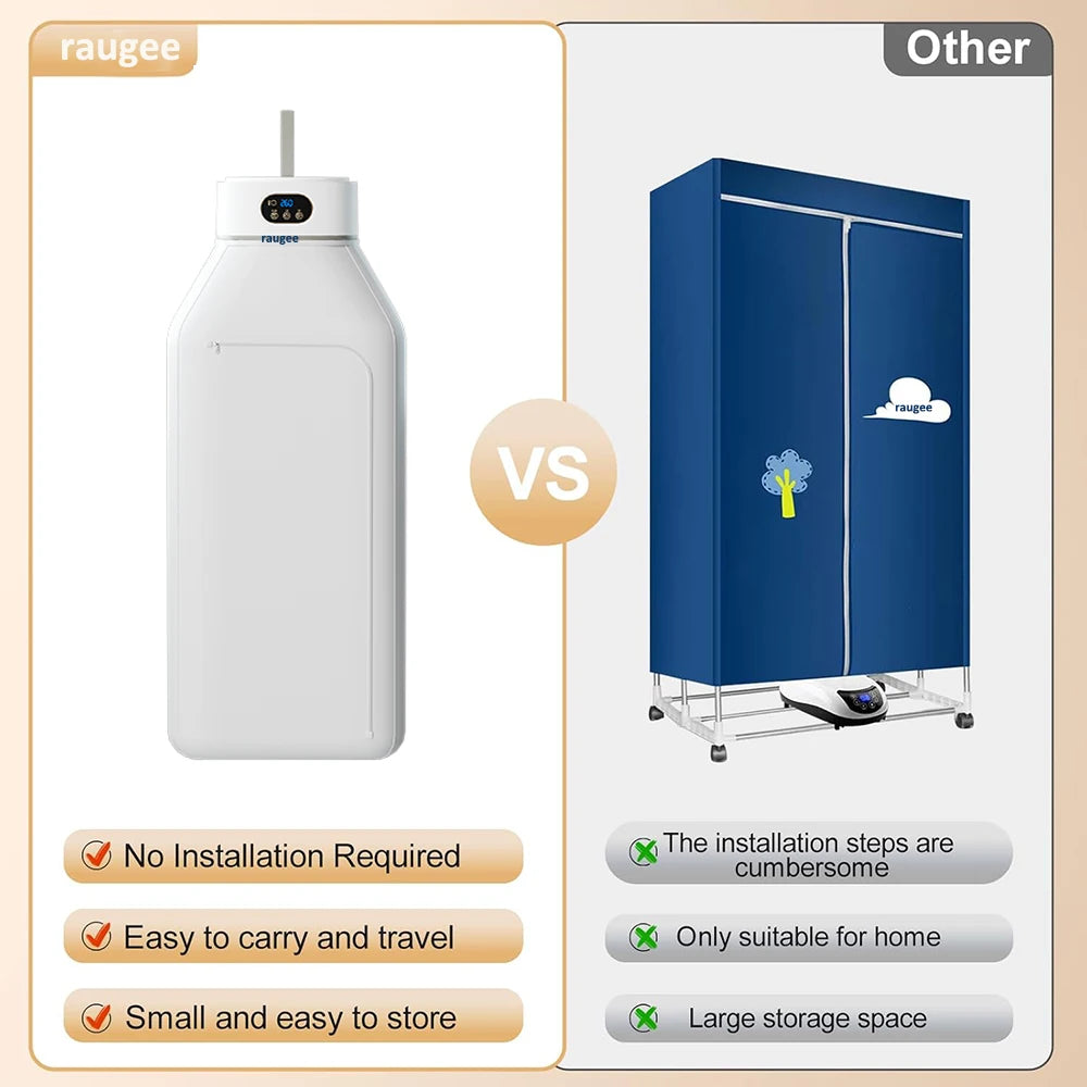 Portable Clothes Dryer Folded Electric Clothing Dryer