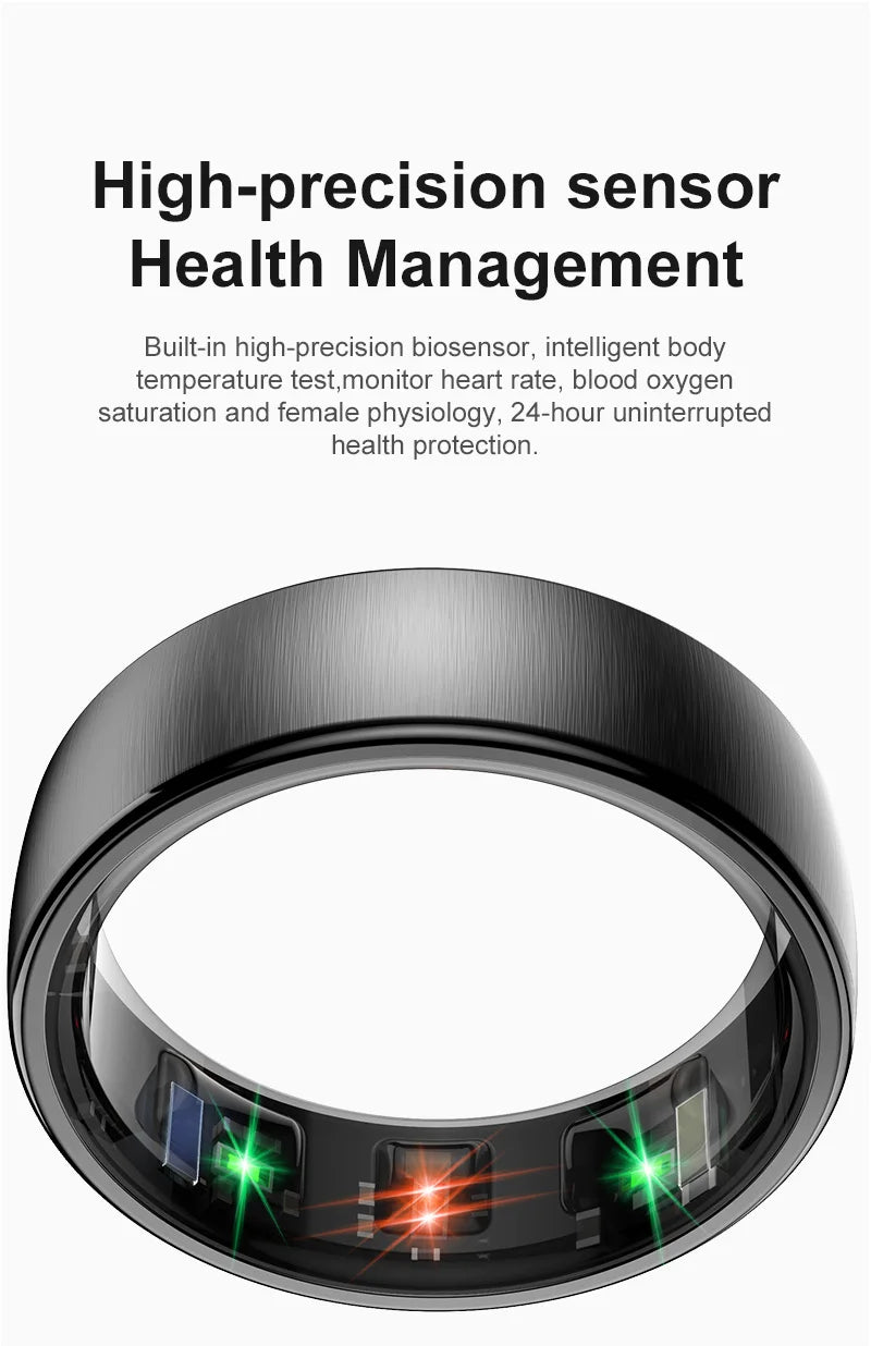 Smart Ring with Charging Dock