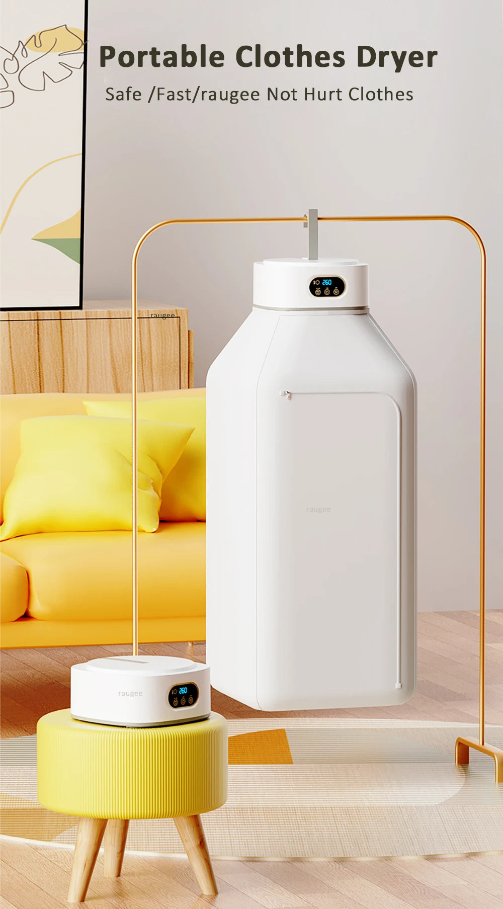 Portable Clothes Dryer Folded Electric Clothing Dryer