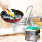 Kitchen Detergent Press Portable Soap Dispenser