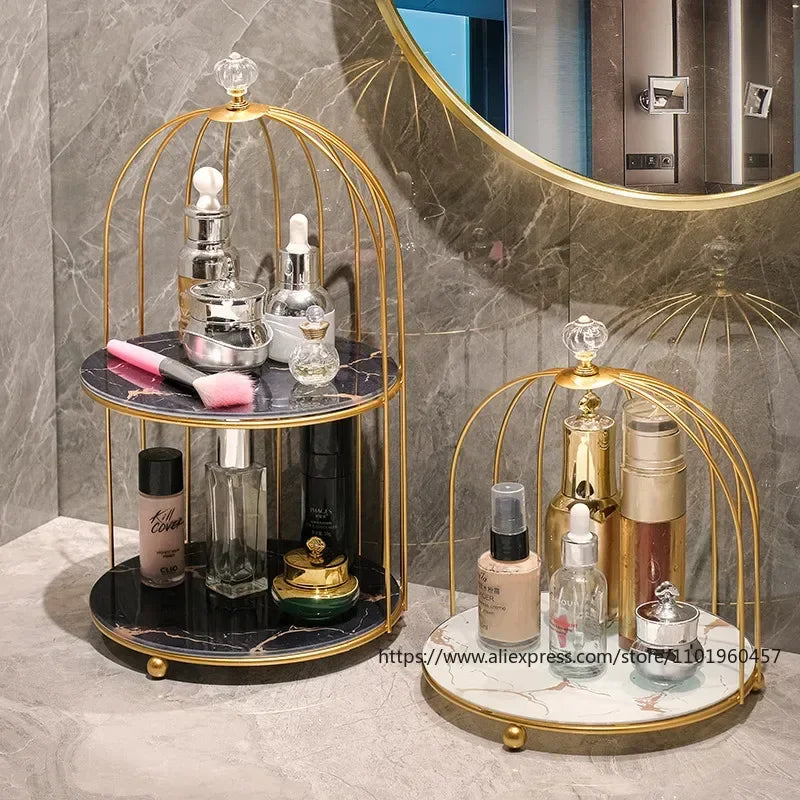 Metal Makeup Organizer