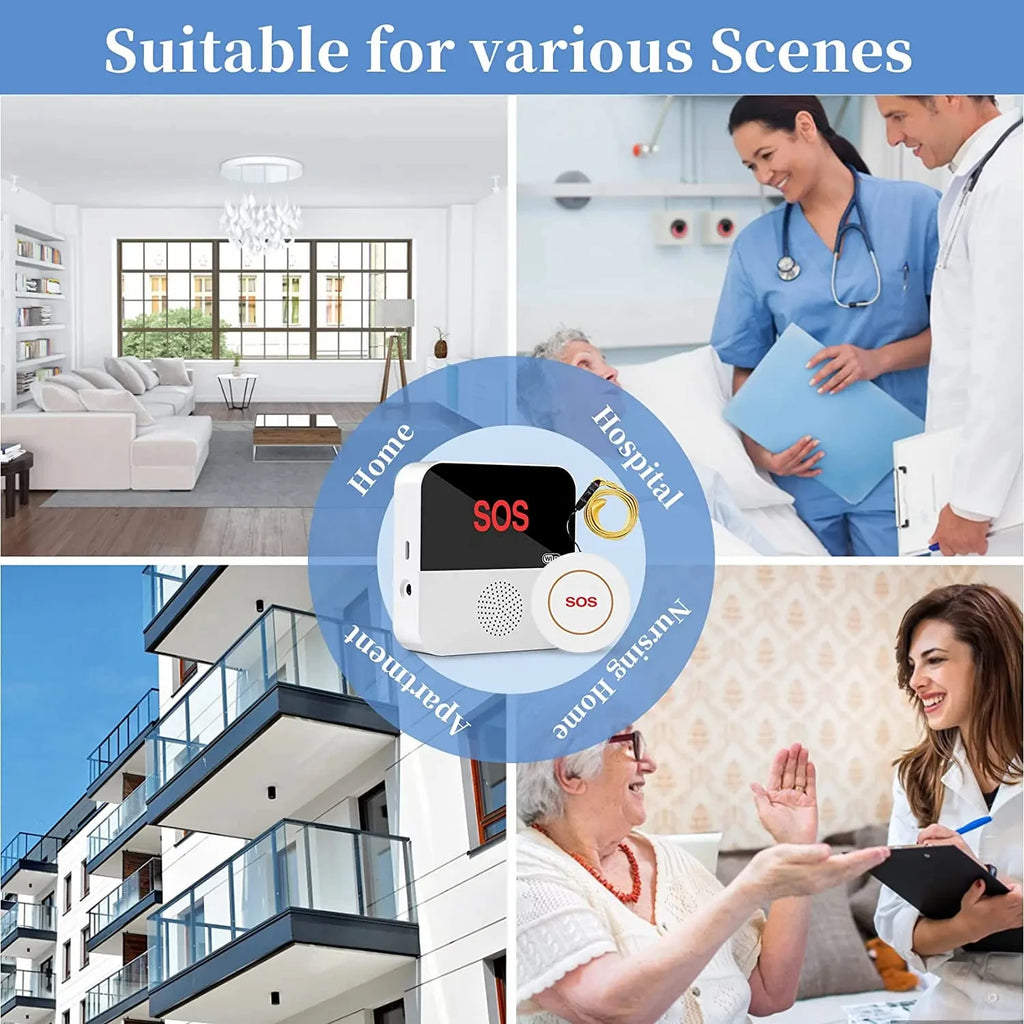 Smart WiFi SOS Emergency Call Button