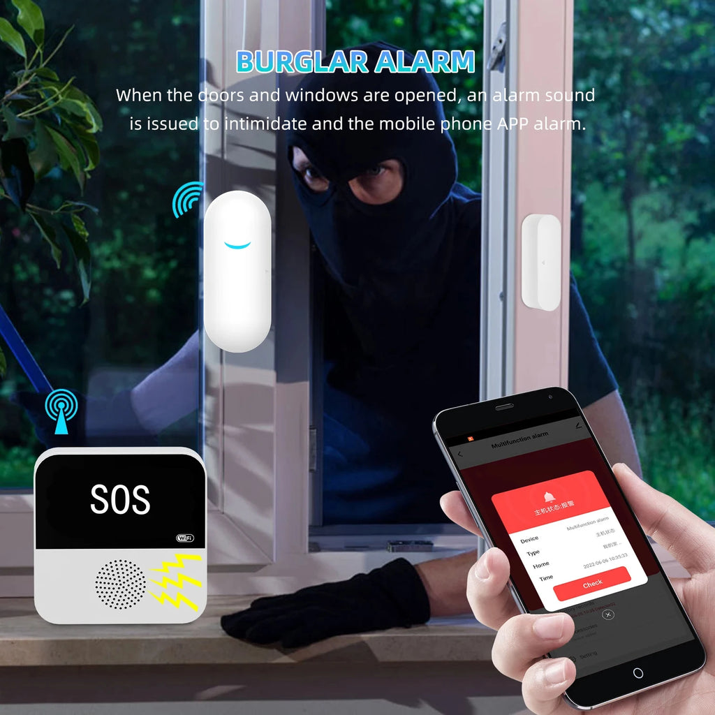 Smart WiFi SOS Emergency Call Button