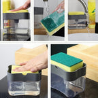 Kitchen Detergent Press Portable Soap Dispenser