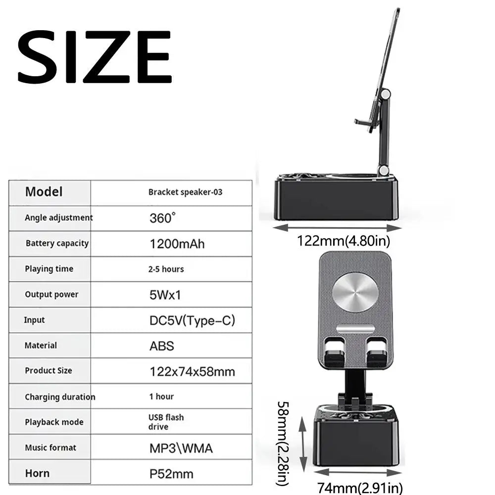 4-in-1 Phone Holder Stand