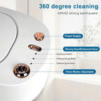 Portable eyeglass cleaner