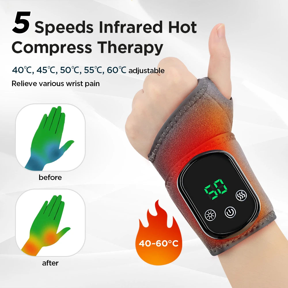 Electric Heating Wrist Massager