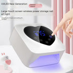 Wireless Nail Lamp with Rechargeable Lithium Battery