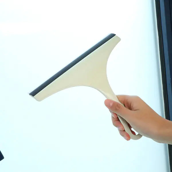 3X Glass Window Cleaner Squeegee Brush for Home & Car